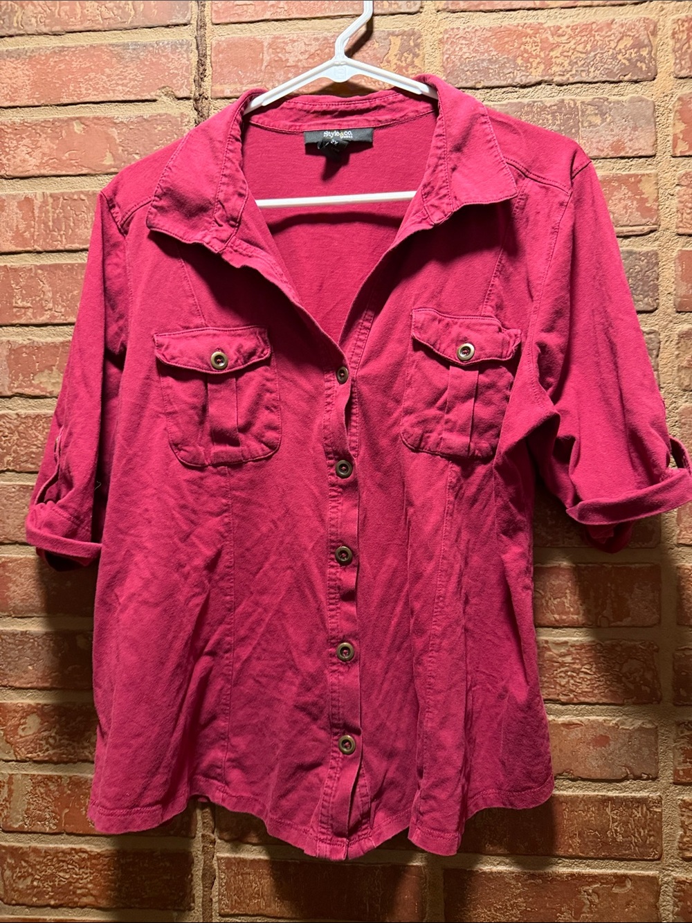 3/$15. Style & Co shirt L